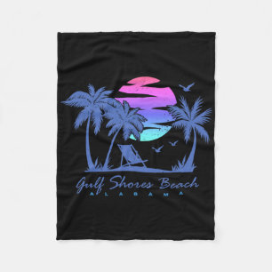 Couverture Polaire Gulf Shores Beach Alabama Spring Break Vacation Tr