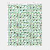 Couverture Polaire Gummy Bears Repeating Seamless Pattern (Devant)