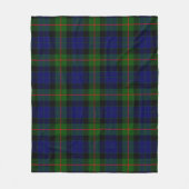 Couverture Polaire Gunn Plaid Moderne (Devant)