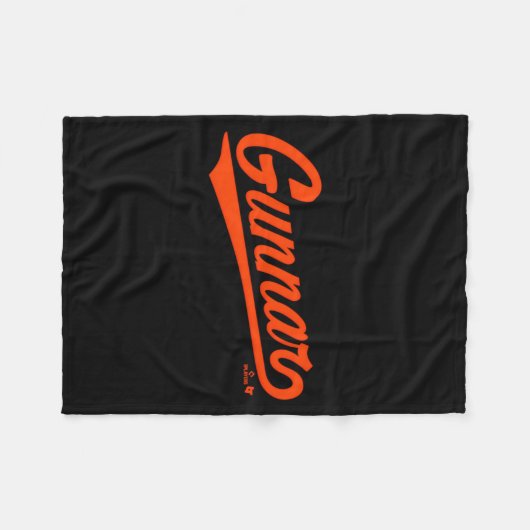 Couverture Polaire Gunnar Henderson Baltimore Text Baltimore Baseball (Devant (Horizontal))