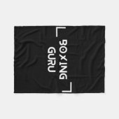 Couverture Polaire Guru de boxe (Devant (Horizontal))