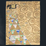 Couverture Polaire Gustav Klimt - Attente, Stoclet Frieze<br><div class="desc">L'Arbre de Vie,  Frise Stoclet,  Attente - Gustav Klimt,  Carton,  1909</div>