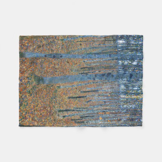 Couverture Polaire Gustav Klimt Beech (Devant (Horizontal))
