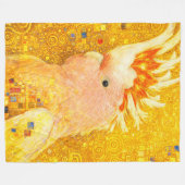 Couverture Polaire Gustav Klimt Cacatoès de Mitchell (Devant (Horizontal))