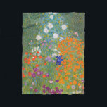 Couverture Polaire Gustav Klimt Fleur Jardin Cottage Nature<br><div class="desc">Un beau tableau de jardin - c'est un tableau classique de Gustav Klimt,  appelé Cottage Garden,  ou Bauergarten,  1907,  qui est un gros plan d'un jardin fleuri,  un tableau floral coloré.</div>