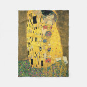 Couverture Polaire GUSTAV KLIMT - Le baiser 1907 (Devant)