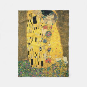 Couverture Polaire GUSTAV KLIMT - Le baiser 1907