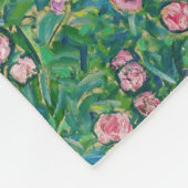 Couverture Polaire Gustav Klimt - Paysage du jardin italien (Coin)