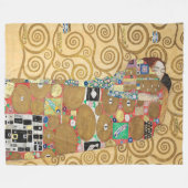 Couverture Polaire Gustav Klimt - Réalisation, Stoclet Frieze (Devant (Horizontal))