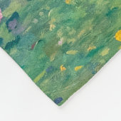 Couverture Polaire Gustav Klimt - Rosiers sous les arbres (Coin)