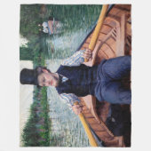 Couverture Polaire Gustave Caillebotte - Bateau (Devant)