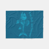 Couverture Polaire Gut Fish Not Houses, Coastal Conservation Ocean Lo (Devant (Horizontal))