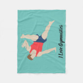 Couverture Polaire Gymnaste masculin (Devant)