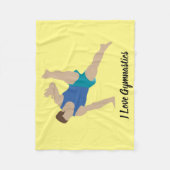 Couverture Polaire Gymnaste masculin (Devant)