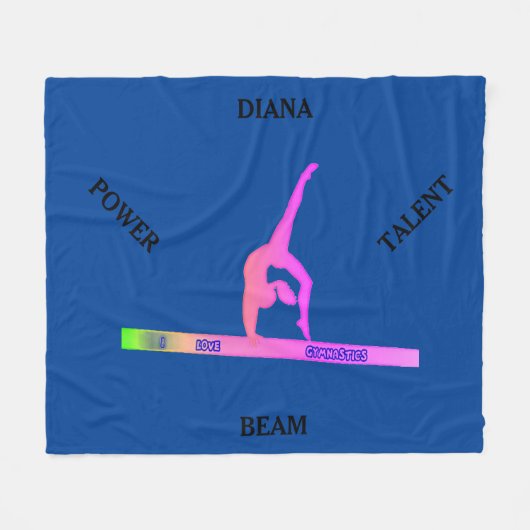 Couverture Polaire Gymnastique balance poutre polaire couverture. Per (Devant (Horizontal))