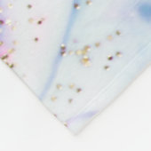 Couverture Polaire Gymnastique Beam Queen Parties scintillant aquarel (Coin)