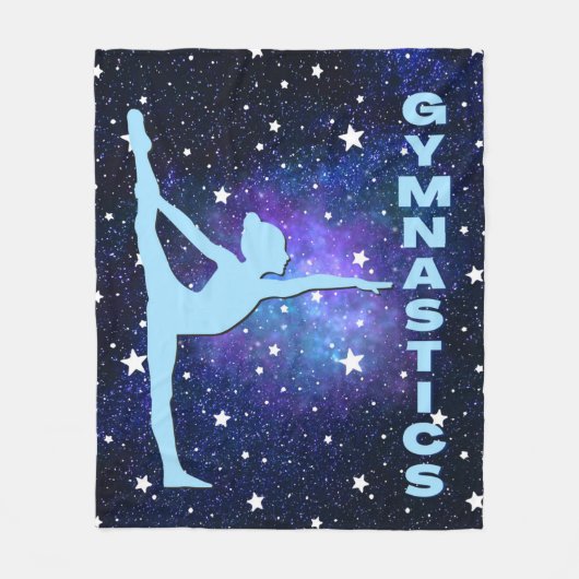Couverture Polaire Gymnastique galaxie (Devant)