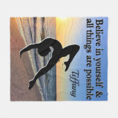 COUVERTURE POLAIRE GYMNASTIQUE INSPIRATIONNELLE CITE FLOTTE (Devant (Horizontal))