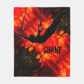 Couverture Polaire Gymnastique masculine - Lava Destructive Fleece Bl (Devant)