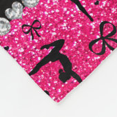 Couverture Polaire Gymnastique nommée personnalisée de parties (Coin)