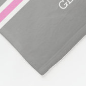 Couverture Polaire Gymnastique parmi les étoiles dans le rose avec (Coin)