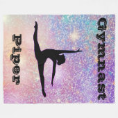 Couverture Polaire Gymnastique personnalisée (Devant (Horizontal))