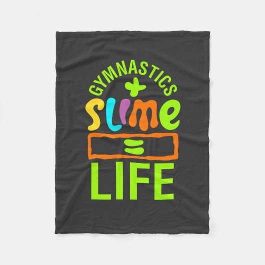 Couverture Polaire Gymnastique & Slime (Devant)