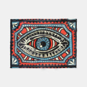 Couverture Polaire Gypsi bleu (Devant (Horizontal))