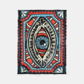 Couverture Polaire Gypsi bleu (Devant)