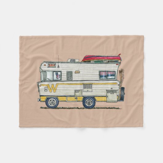 Couverture Polaire Habillement du campeur rv de Winnebago (Devant (Horizontal))
