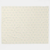 Couverture Polaire Hachage vert (Devant (Horizontal))