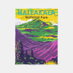 Couverture Polaire Haleakala National Park Hawaii Vintage