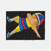 Couverture Polaire Half Colombian Half Ukrainian Boy Colombia Ukraine (Devant (Horizontal))