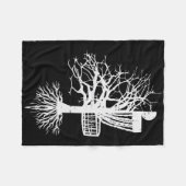 Couverture Polaire Half Disc Golf Sket Tree Funny Frisbee Frolf Men W (Devant (Horizontal))