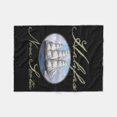 Couverture Polaire Halifax Nova Scotia Clipper Ship  (Devant (Horizontal))
