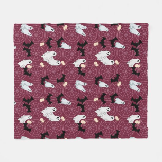 Couverture Polaire Halloween (Devant (Horizontal))