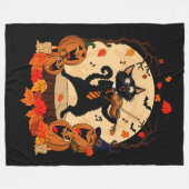 Couverture polaire Halloween (Devant (Horizontal))