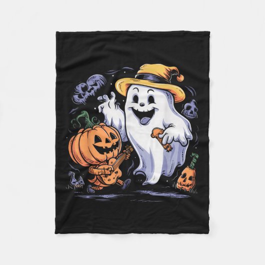Couverture Polaire Halloween (Devant)