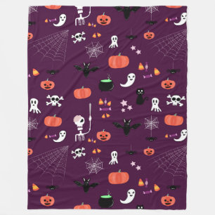 Couverture Polaire Halloween