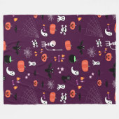 Couverture Polaire Halloween (Devant (Horizontal))
