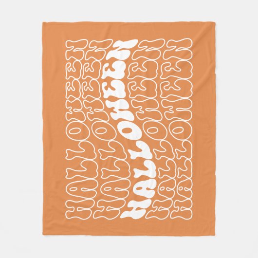 Couverture Polaire Halloween (Devant)