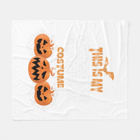 Couverture Polaire Halloween (Devant (Horizontal))