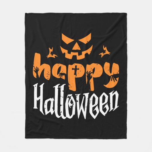 Couverture Polaire Halloween (Devant)