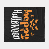Couverture Polaire Halloween (Devant (Horizontal))