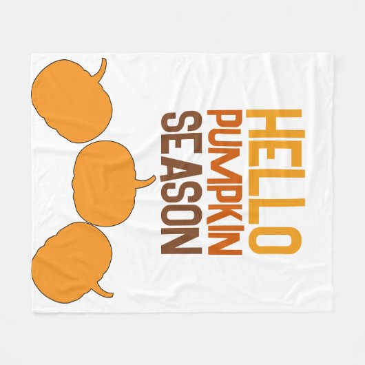 Couverture Polaire Halloween (Devant (Horizontal))