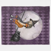 Couverture Polaire Halloween Alice au pays des merveilles Cheshire Ca (Devant (Horizontal))