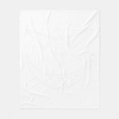 Couverture Polaire Halloween Angry Face (Devant)