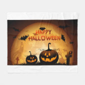 Couverture Polaire Halloween  blankets (Devant (Horizontal))