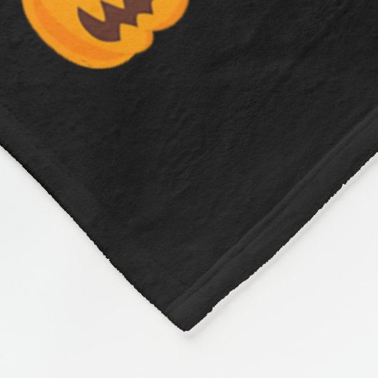 Couverture Polaire Halloween Bro Dabbing Skeleton Jack-o'-lantern Boy (Coin)