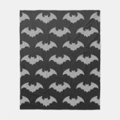 Couverture Polaire Halloween chauve-souris (Devant)